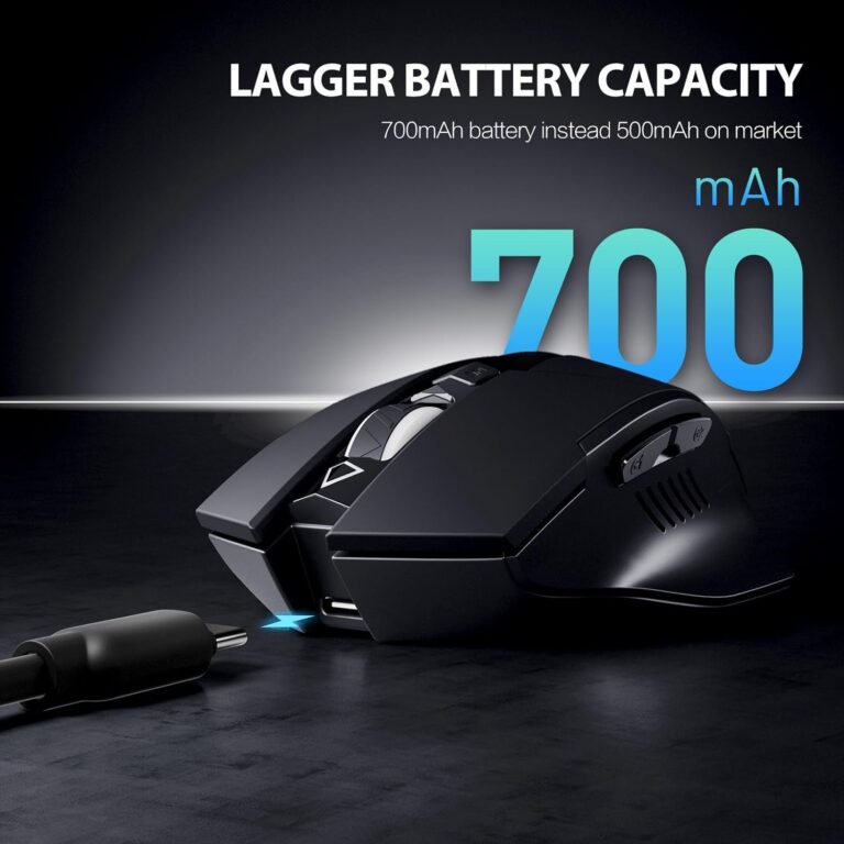 INPHIC WIRELESS MOUSE 700MAH LARGE ERGONOMIC